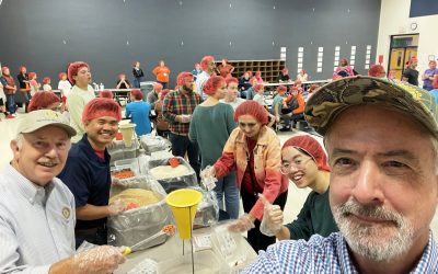 Rise Against Hunger Meal Packaging Event