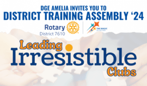 Leading Irresistible Clubs - District Training Assembly